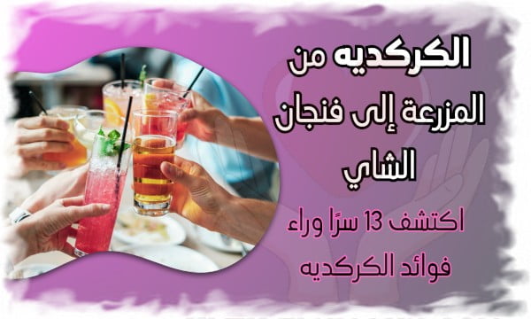 الكركديه من المزرعة إلى فنجان الشاي اكتشف 13 سرًا وراء فوائد الكركديه